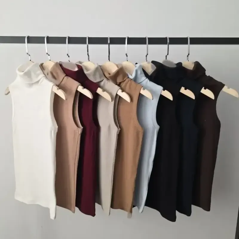 تاپ یقه اسکی زنانه جنس فانریپ سوپر پنبه کبریتی فری سایز - تصویر 8