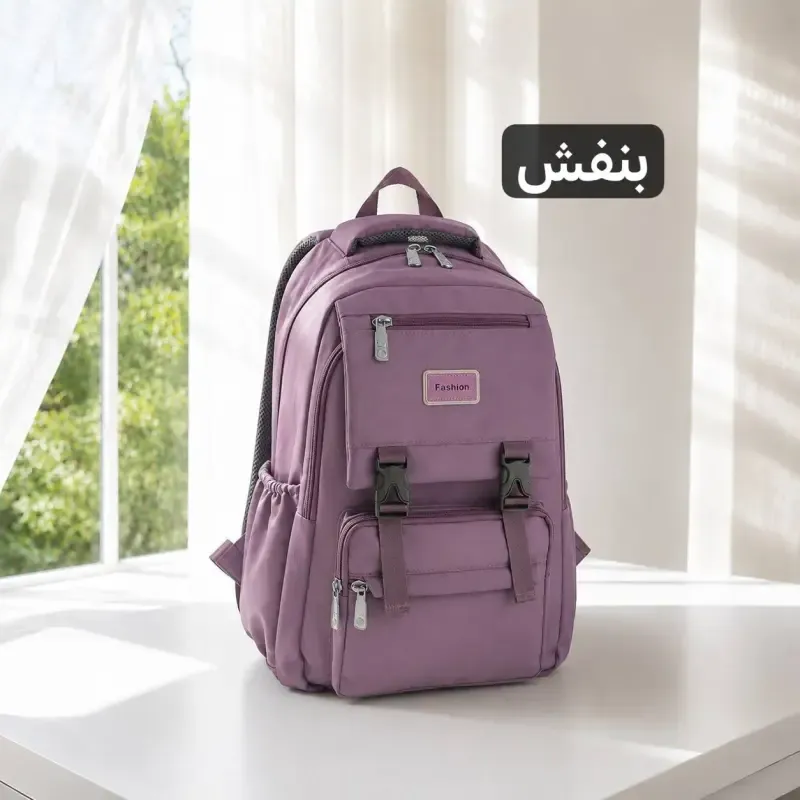 کوله پشتی مدرسه و دانشگاه جنس کجراه خارجی ابعاد 45 در 35 سانتیمتر - تصویر 8