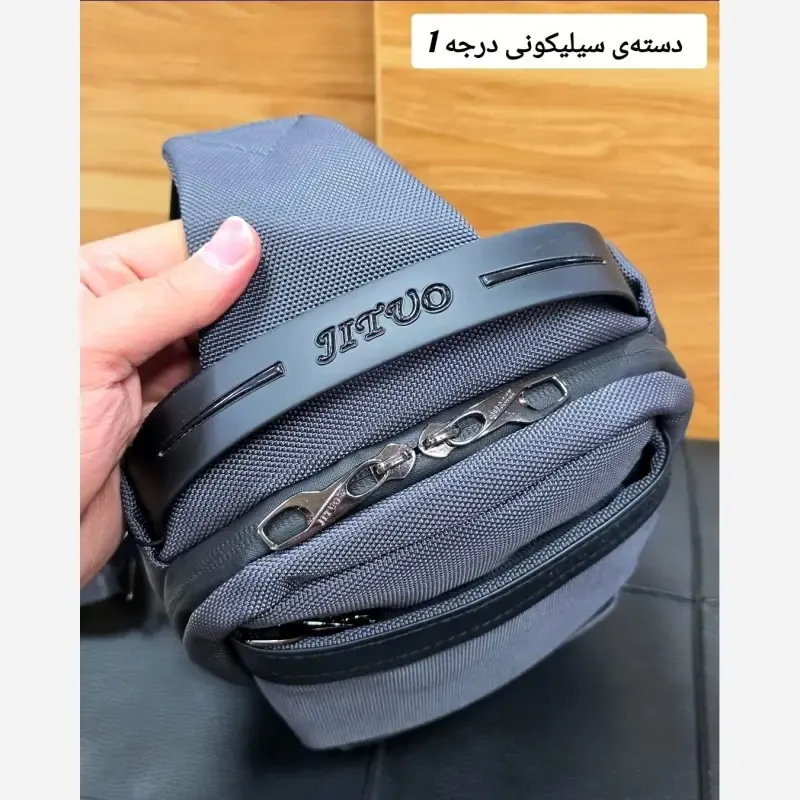 بادی بگ وارداتی برزنتی برند جیتو JITUO ضدآب با پورت USB - تصویر 6