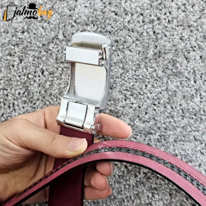 کمربند ریلی چرمی 3.5 سانت طول 125 سانتی متر - تصویر 6
