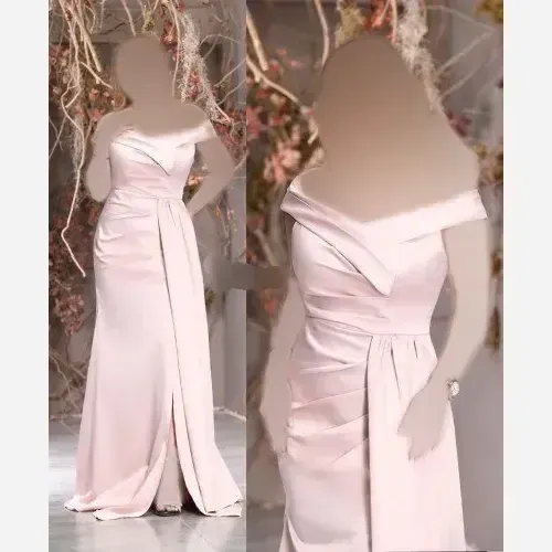 ماکسی مجلسی مدل تیارا پارچه ساتن آمریکایی - تصویر 6