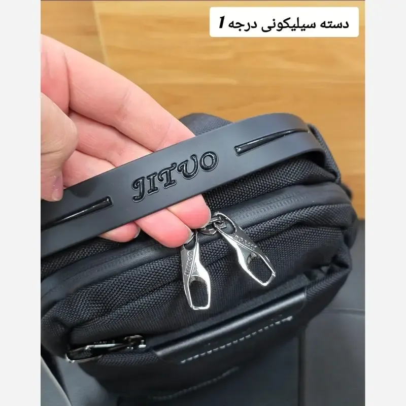 بادی بگ وارداتی برزنتی برند جیتو JITUO ضدآب پورت USB دار - تصویر 9