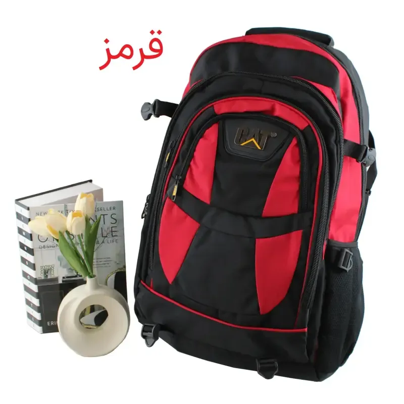 کوله پشتی پارچه ای مسافرتی و ورزشی دارای بند بلند و جیب متعدد ابعاد 55 در 30 در 25 سانتیمتر - تصویر 6