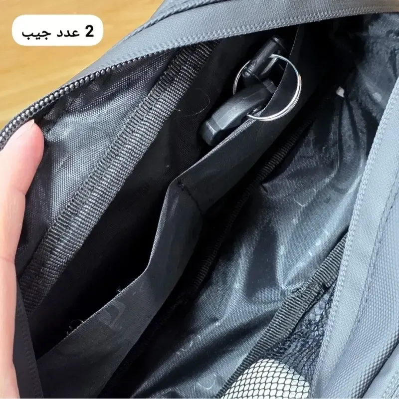 کیف دستی مردانه ضد آب گرین لاین جنس اسکین سیلیکونی ابعاد 13 در 23 سانتی متر - تصویر 9