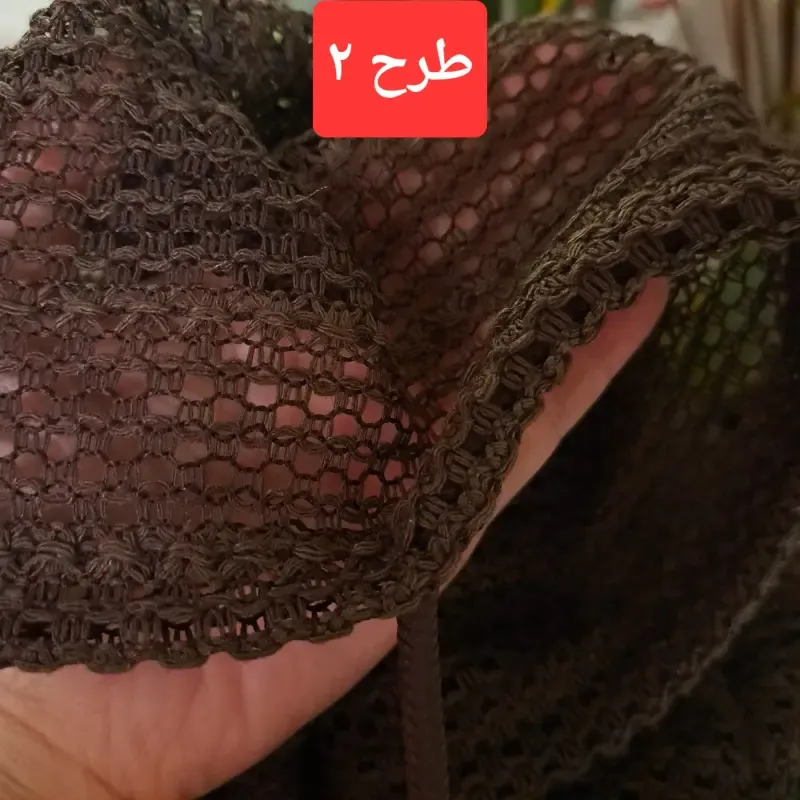 رینگ اسکارف بافت پاییزی بند هودی دار ابعاد 50 در 80 سانتی متر - تصویر 4