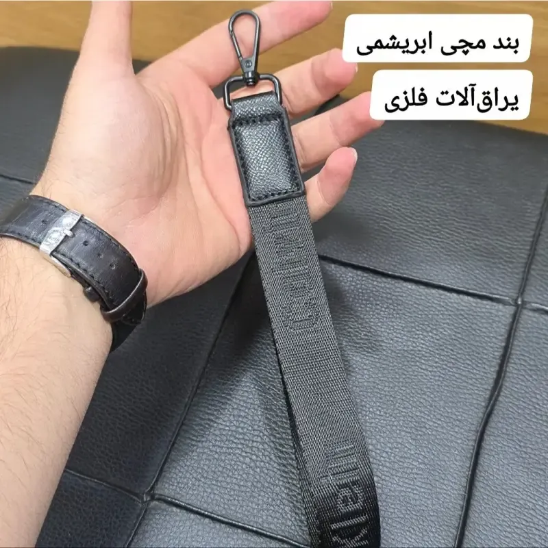کیف دوشی و دستی اسپرت کلوین کلاین مدل 3 کاره برزنتی آبگریز - تصویر 16