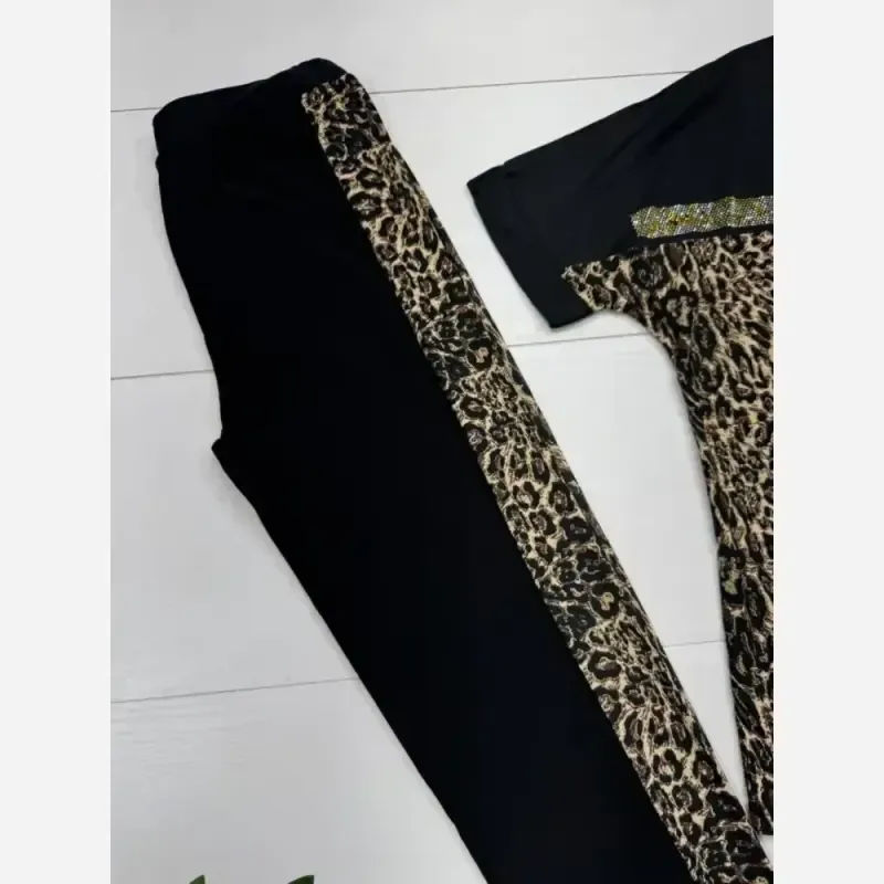 ست بلوز و شلوار زنانه پنبه باکیفیت فری سایز مدل نگاه - تصویر 19