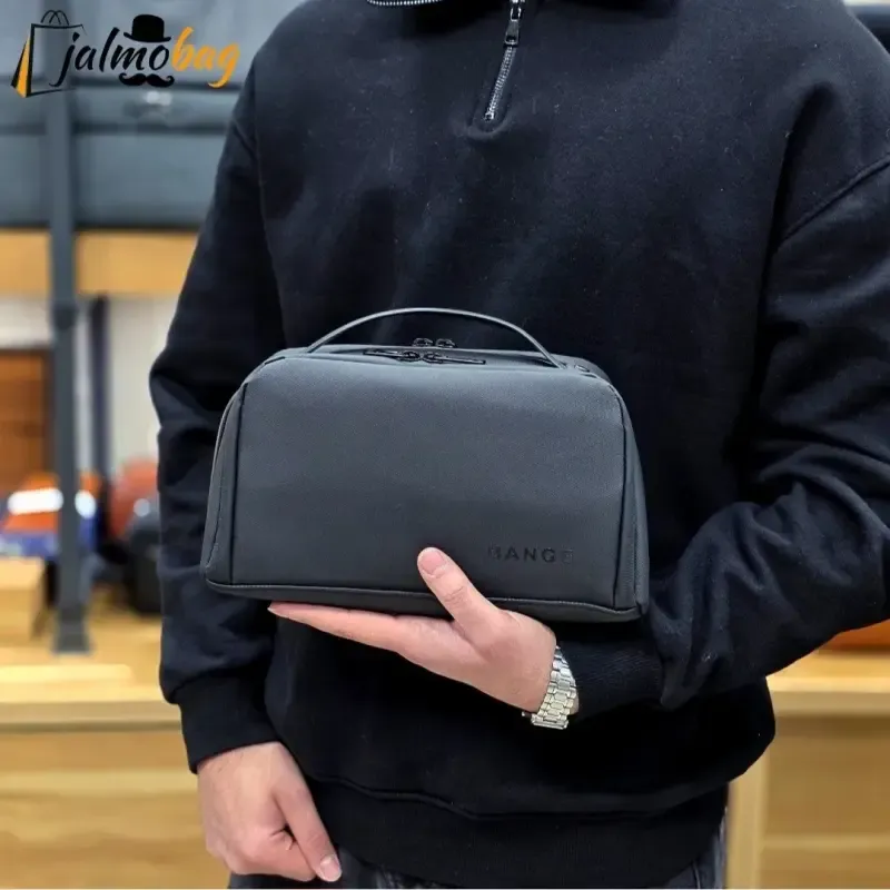 کیف دستی ضد آب بنج جنس اسکین سیلیکون مدل دو خانه جیبی - تصویر 2