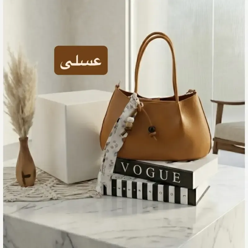 کیف زنانه چرم مصنوعی روزمره و مهمانی مدل سه بند - تصویر 3