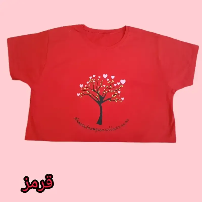 تیشرت زنانه سوپر پنبه وارداتی قد 66 سانت - تصویر 5