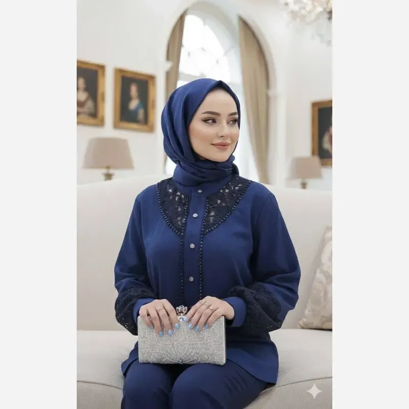 شومیز زنانه مدل ملورین توکی کراش سایز 38 تا 58 - تصویر 3