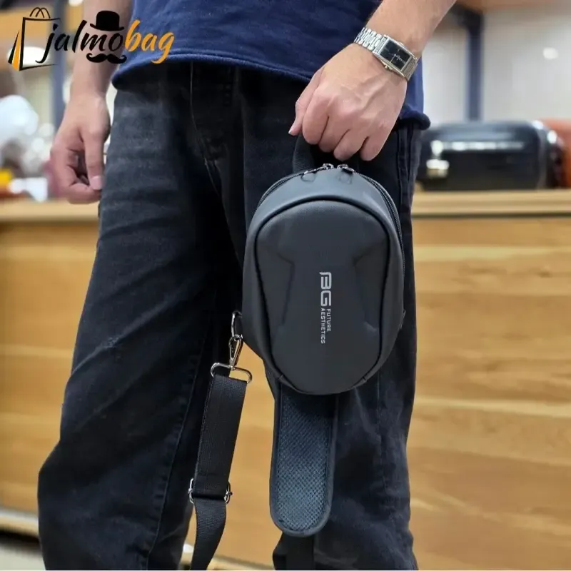 بادی بگ هاردکیس بنج ضد آب پارچه اسکین خارجی رنگ مشکی ابعاد 22 در 15 سانتی متر - تصویر 2