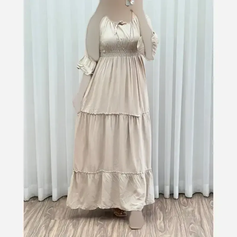 ساحلی عروسکی ململ فری سایز مناسب 40 تا 48 نخ ململ - تصویر 8