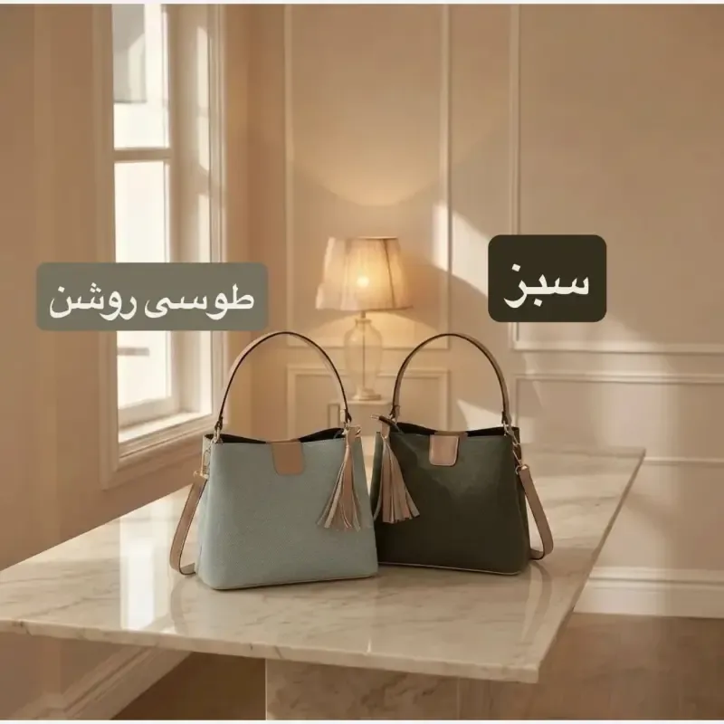 کیف زنانه اسپرت روزمره چرم مصنوعی - تصویر 2