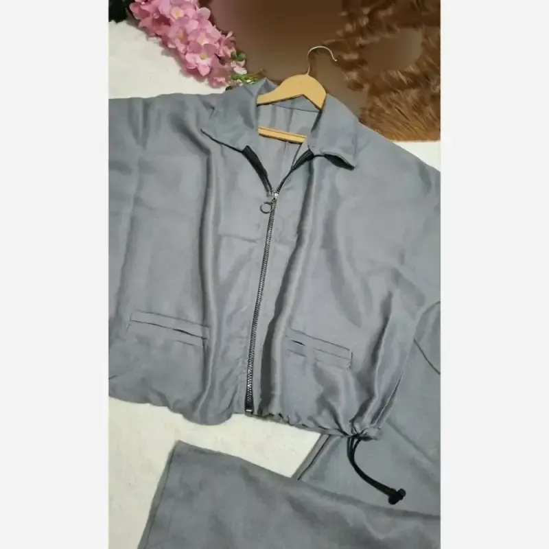 ست وست و شلوار پوپلین پائیزی مونالیزا سایز فری 38 تا 48 - تصویر 12