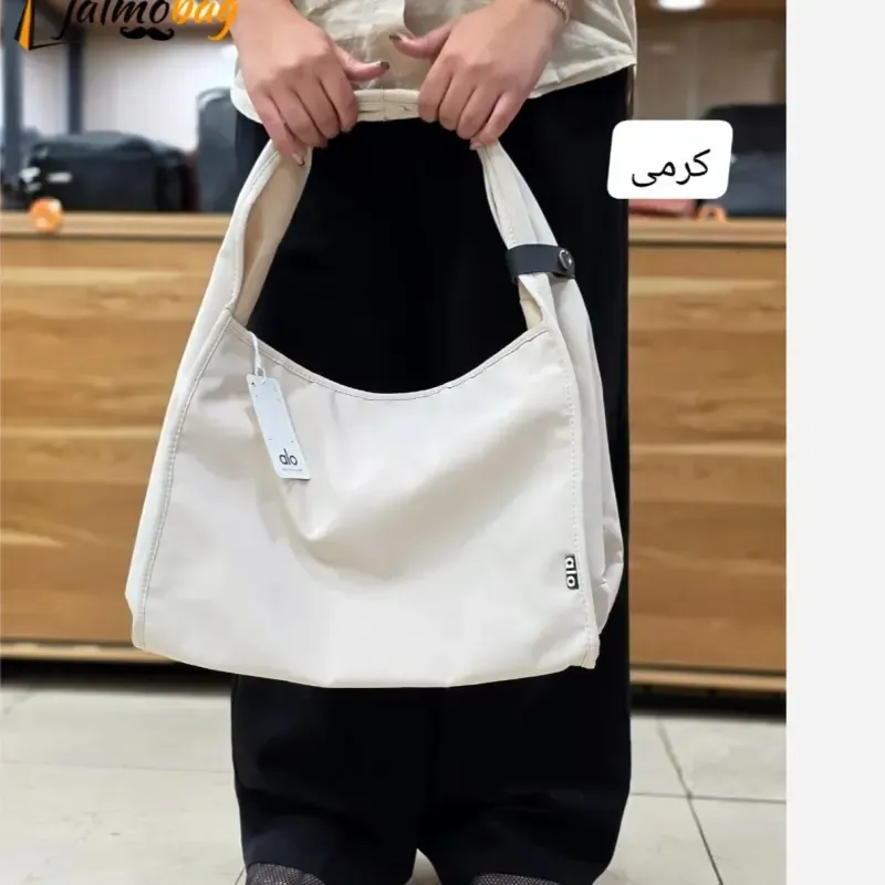ساک پینترستی زنانه پارچه خلبانی وارداتی مناسب روزمره و ورزش - تصویر 4