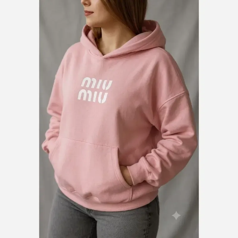 هودی دورس داخل کرکی ترند فری سایز miu - تصویر 5