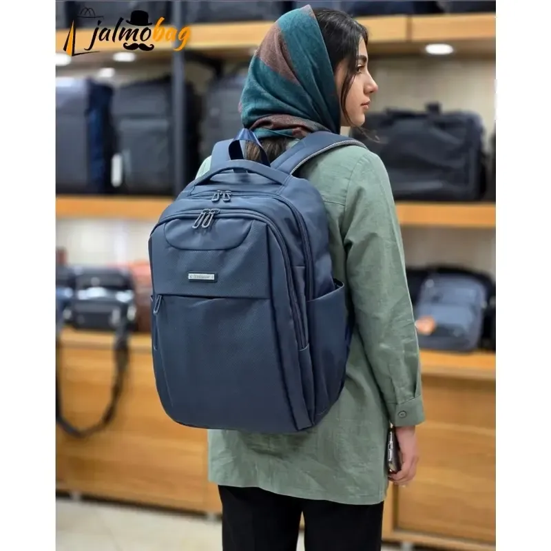 کوله پشتی پاستیلی پریزیدنت برند پرزیدنت وارداتی ضد خش با جای لپ تاپ - تصویر 2