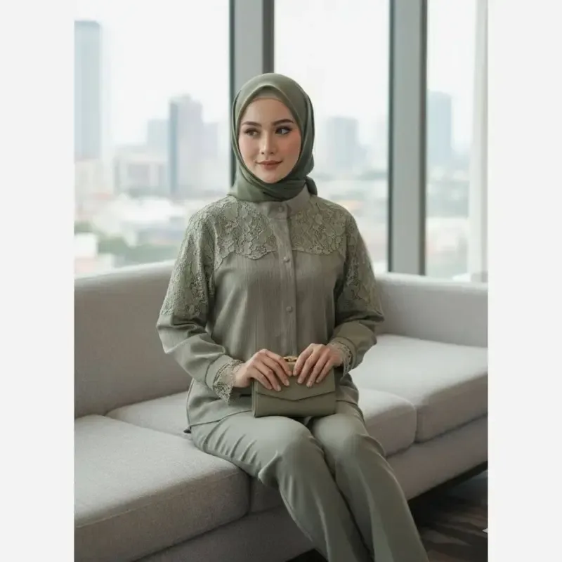 شومیز زنانه توکی کراش مدل دلانا سایز 38 تا 54 - تصویر 11