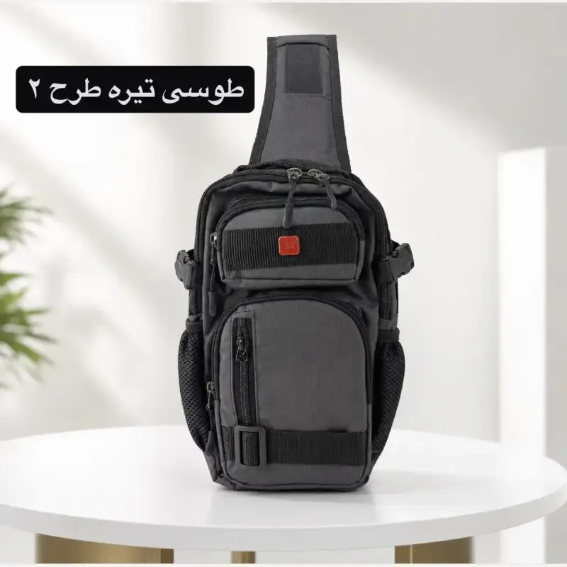 کیف مردانه اسپرت روزمره پارچه ای جیب دار - تصویر 2