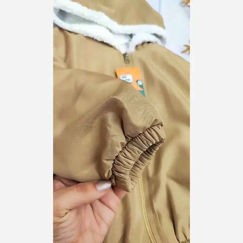 سویشرت بچگانه اسپرت پاییزه و بهاره رویه ضد آب رنگ نود سایز 40 و 45 - تصویر 3