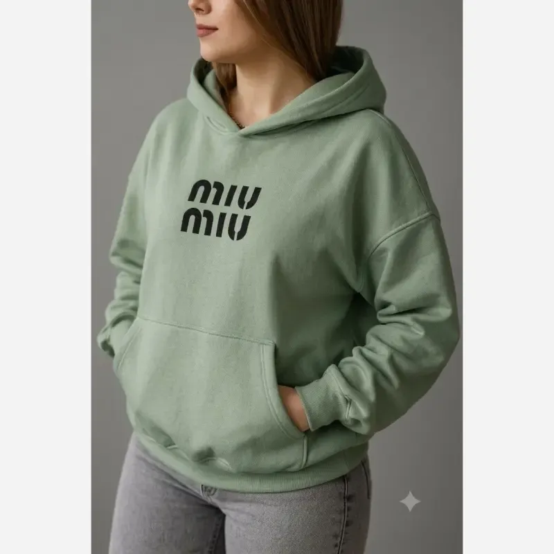 هودی دورس داخل کرکی ترند فری سایز miu - تصویر 4