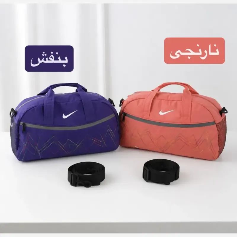 ساک ورزشی پارچه ای بند دار سه جیب ابعاد 45 در 25 در 15 سانتیمتر - تصویر 4