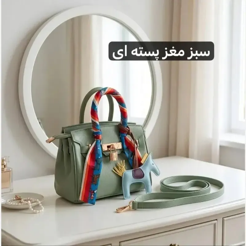 کیف پاسپورتی چرم مصنوعی زنانه اسپرت روزمره مجلسی - تصویر 8
