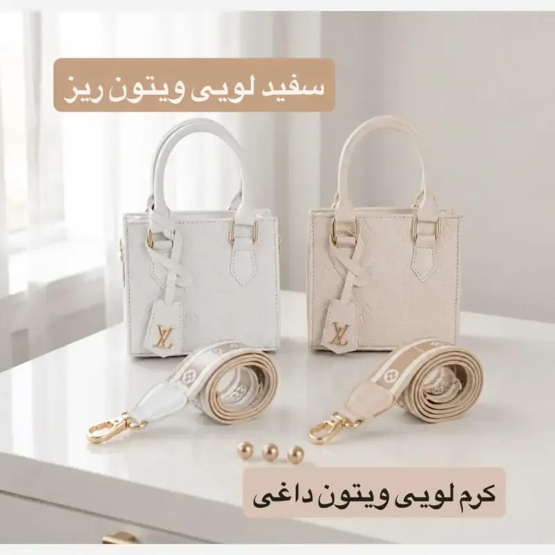 کیف پاسپورتی چرم مصنوعی زنانه مدل مجلسی و مهمانی سه بند رنگ مشکی - تصویر 3
