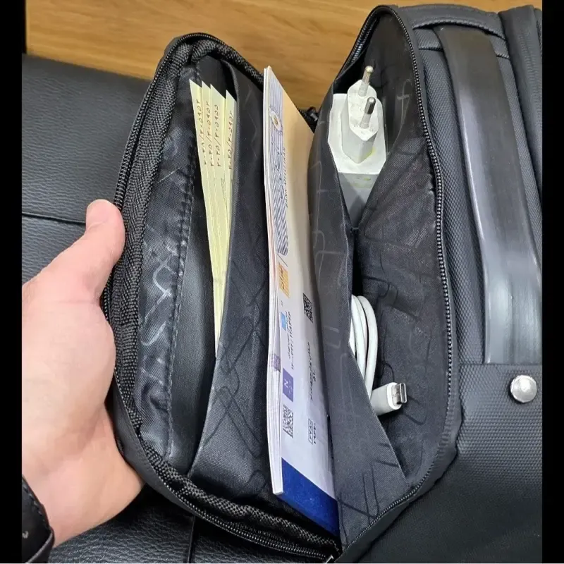 کیف دستی ضد آب بنج جنس اسکین سیلیکون خارجی ابعاد 15 در 26 سانتی متر - تصویر 9
