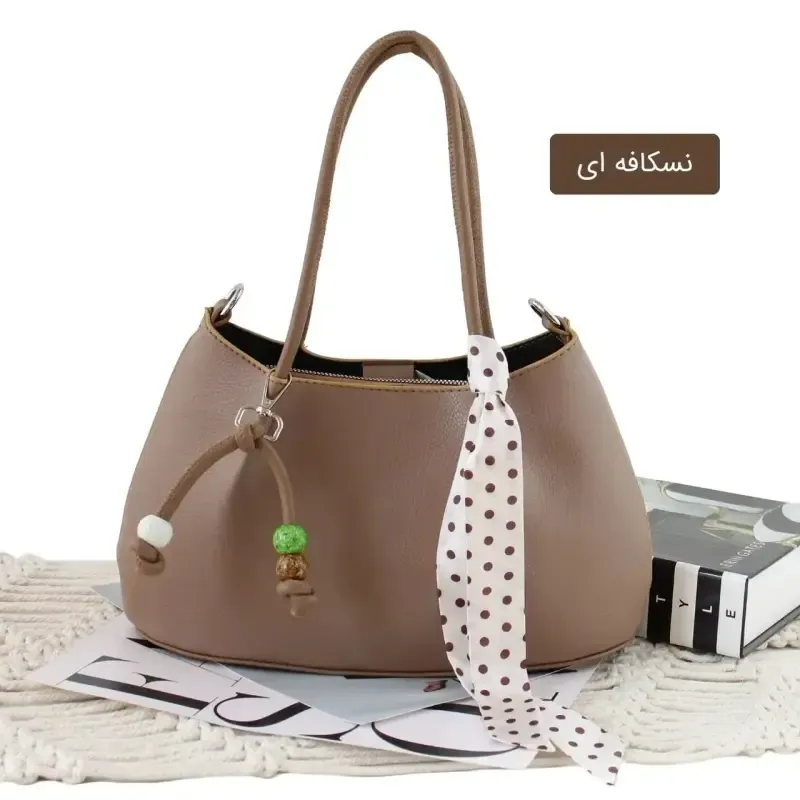 کیف زنانه چرم مصنوعی روزمره و مهمانی مدل سه بند - تصویر 2