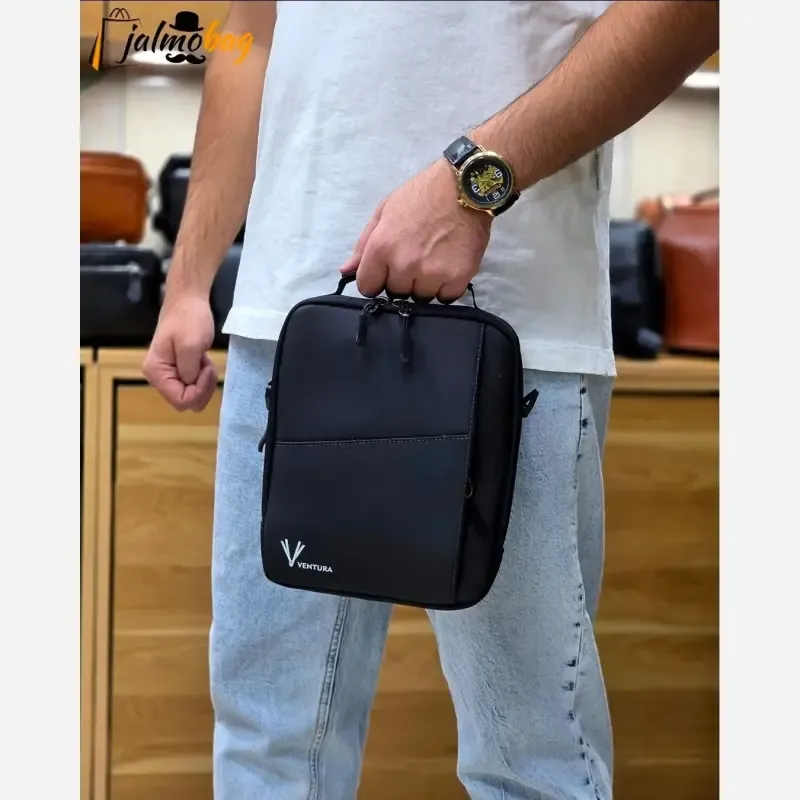 کیف دوشی دستی اسپرت برزنت و اسکین ضد آب - تصویر 4