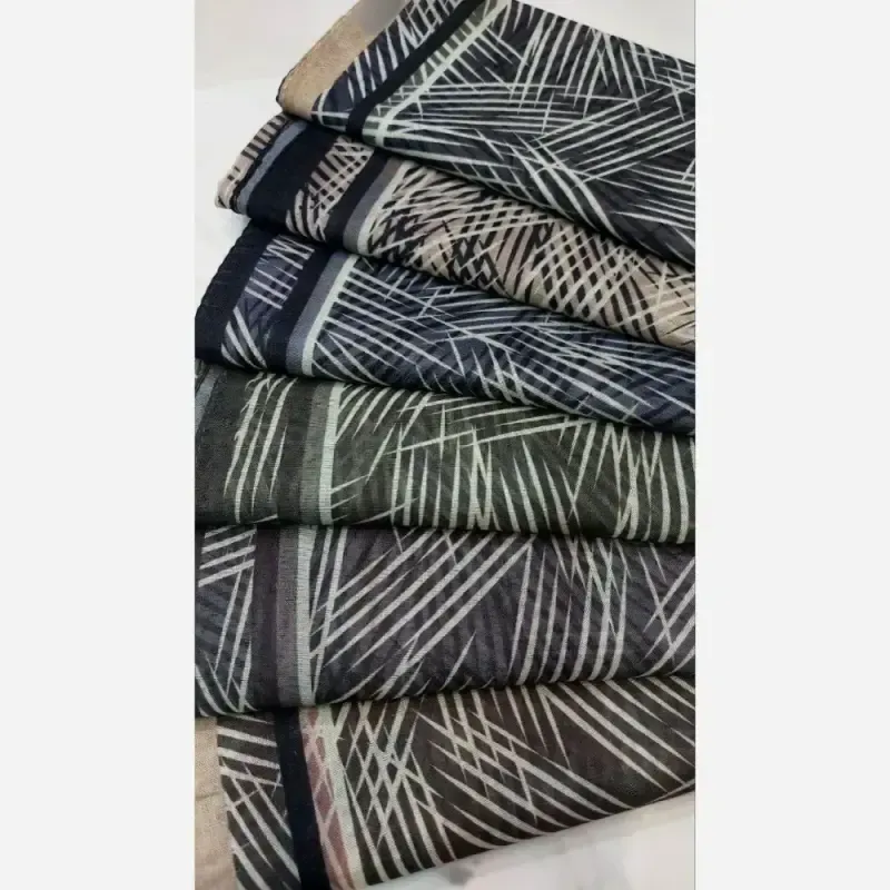 خرید عمده روسری نخی قواره یک متری دوردخت میکس - تصویر 5