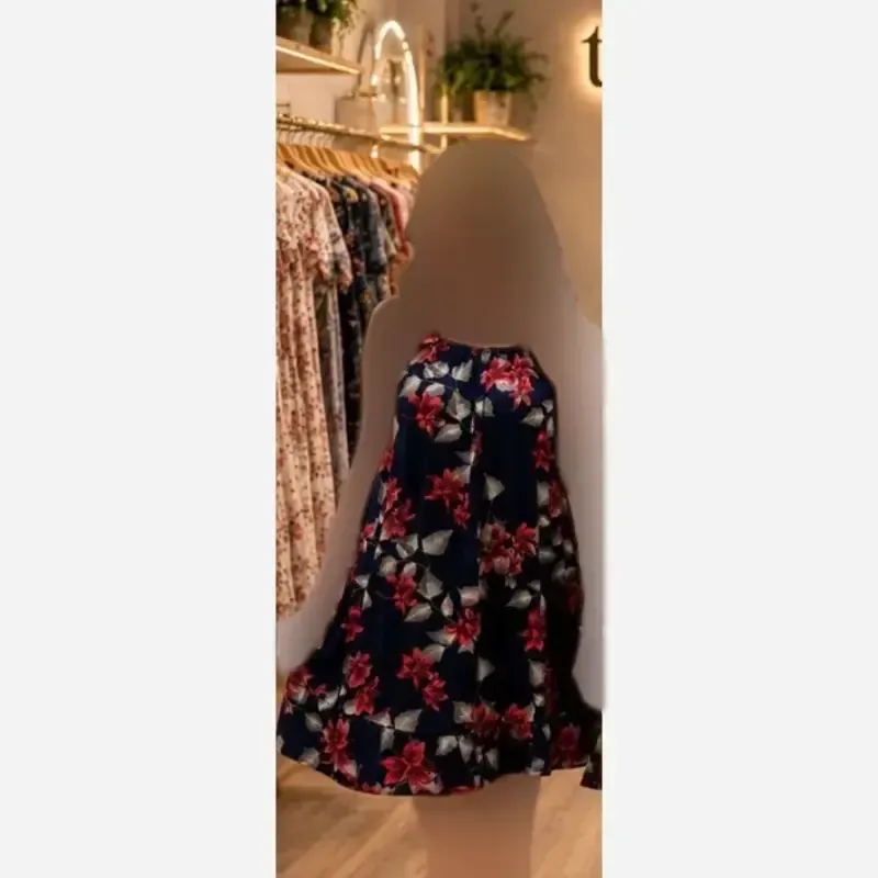 سارافون نخی خارجی طرح پامچال فری سایز خنک و لطیف - تصویر 2