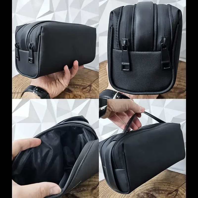 کیف دستی مردانه ضد آب سیلیکونی دو خانه - تصویر 7