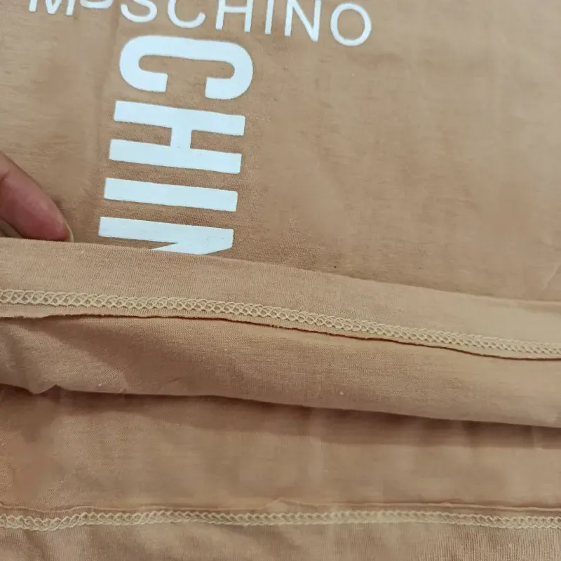 تیشرت و شلوارک بچگانه طرح Moschino پنبه ای قواره لش سایز 60 و 65 - تصویر 7