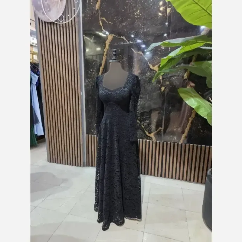 مدل بیده گلدار زنانه سایز 36 تا 46 رنگ مشکی سرمه آسمونی - تصویر 6