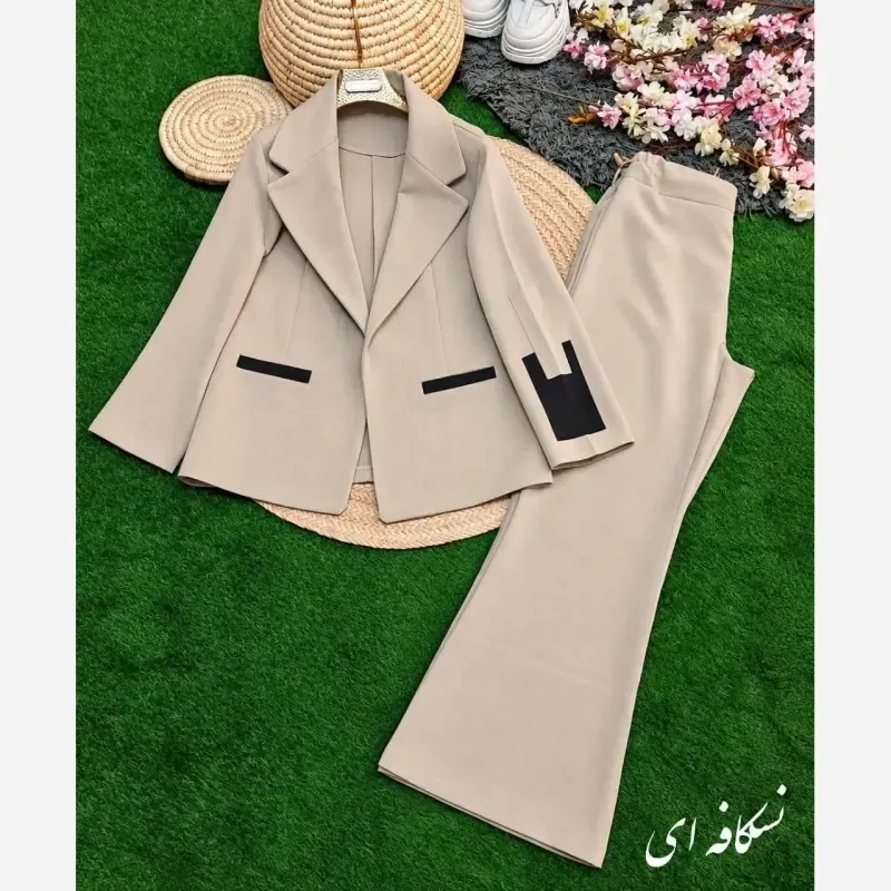 ست مزونی نیلوفر جنس هرمس درجه یک سایز 38 تا 46 - تصویر 4