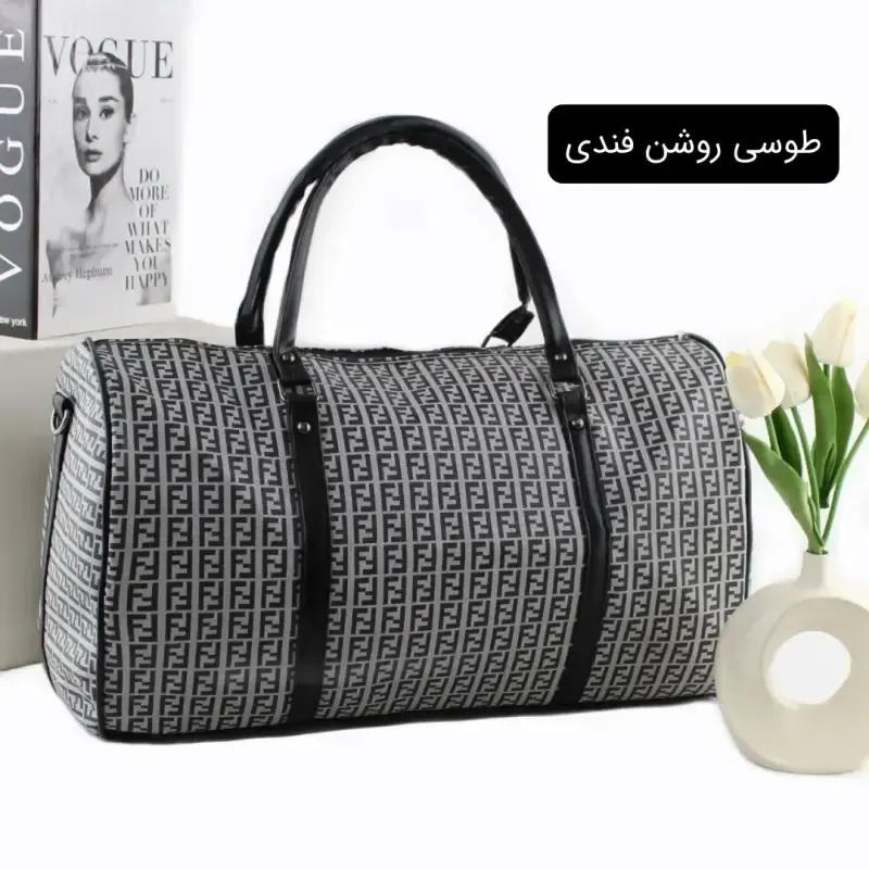 ساک ورزشی اسپرت چرم مصنوعی بند بلند ابعاد 50 در 18 در 30 سانتیمتر - تصویر 7