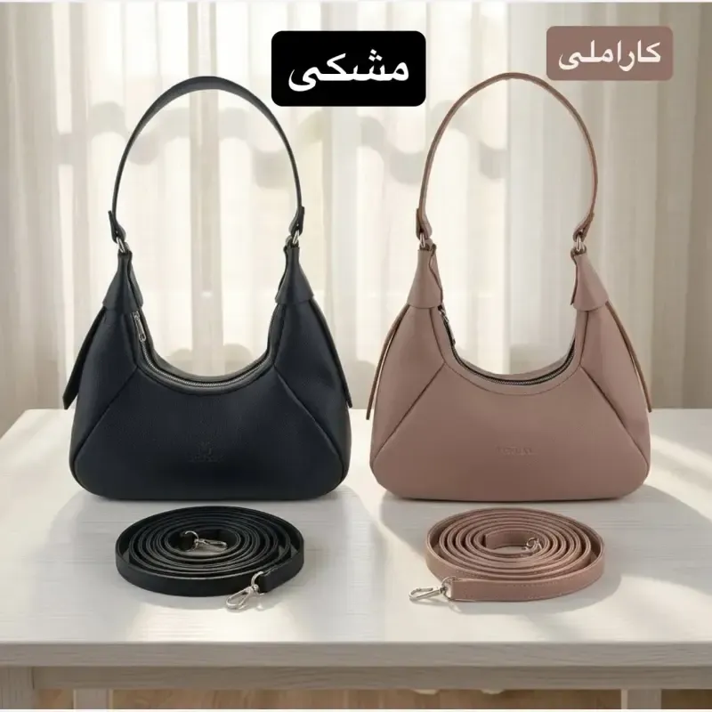 کیف زنانه چرم مصنوعی روزمره مجلسی - تصویر 5