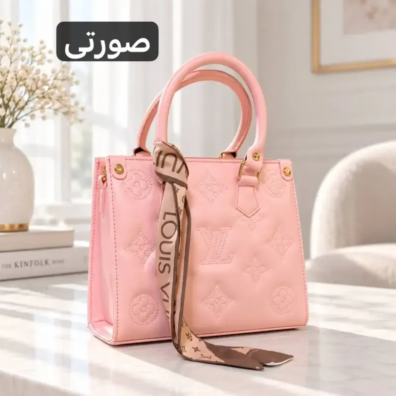 کیف دخترانه چرم مصنوعی روزمره و مجلسی ابعاد 24 در 21 سانتیمتر - تصویر 8