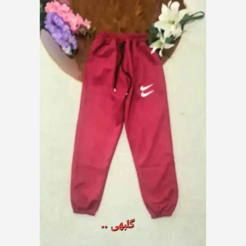 شلوار اسلش سوییت هانا جنس سوییت مخملی کشی سایز 36 تا 50 - تصویر 8