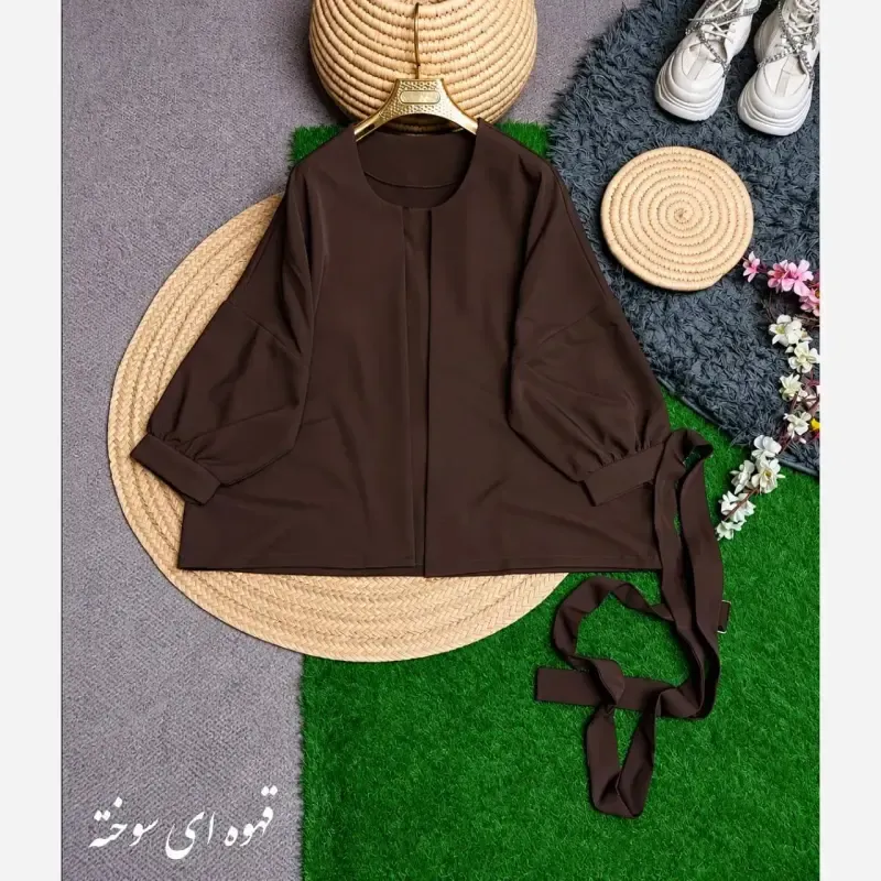 کت تک زنانه سوپرمازراتی سایز 38 تا 46 فری رنگ بندی متنوع - تصویر 9