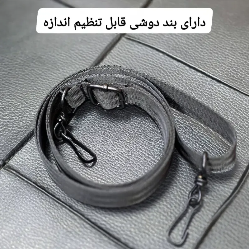 کیف دستی دوشی ضدآب بنج 3 کاره مردانه زنانه شوزبگ پارچه اسکین خارجی - تصویر 14