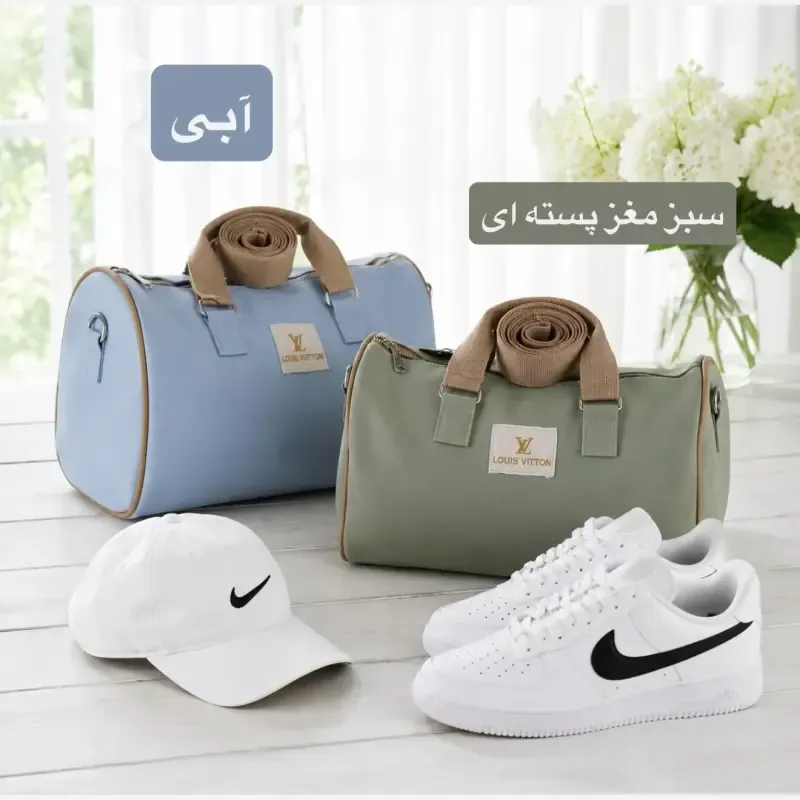 ساک دستی اسپرت و روزمره پارچه نانسی ابعاد 35 در 25 سانتیمتر - تصویر 6