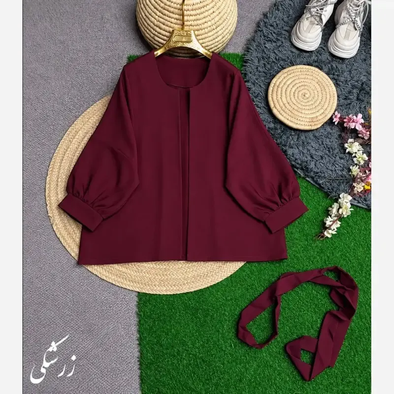 کت تک زنانه سوپرمازراتی سایز 38 تا 46 فری رنگ بندی متنوع - تصویر 11