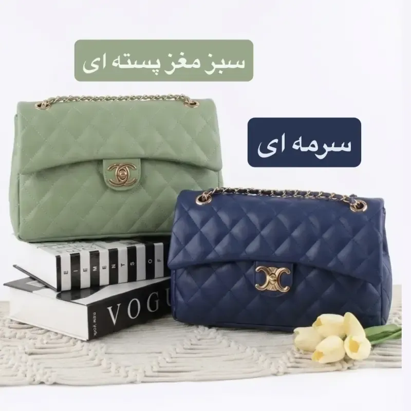کیف پاسپورتی چرم مصنوعی زنانه روزمره بند بلند قهوه ای - تصویر 5