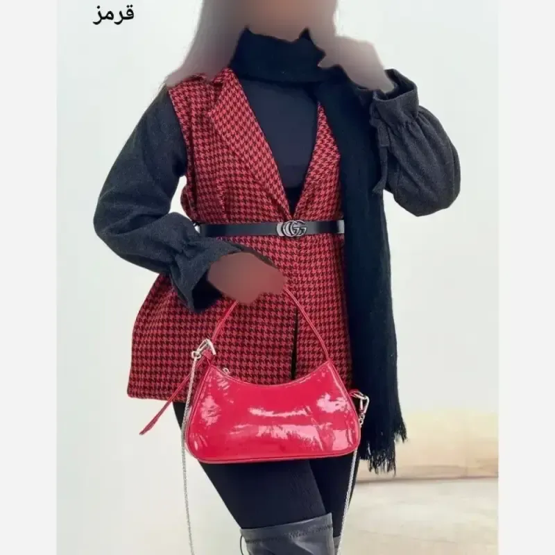 کت پیردوپل پشمی آستین فوتر فری سایز زنانه - تصویر 2