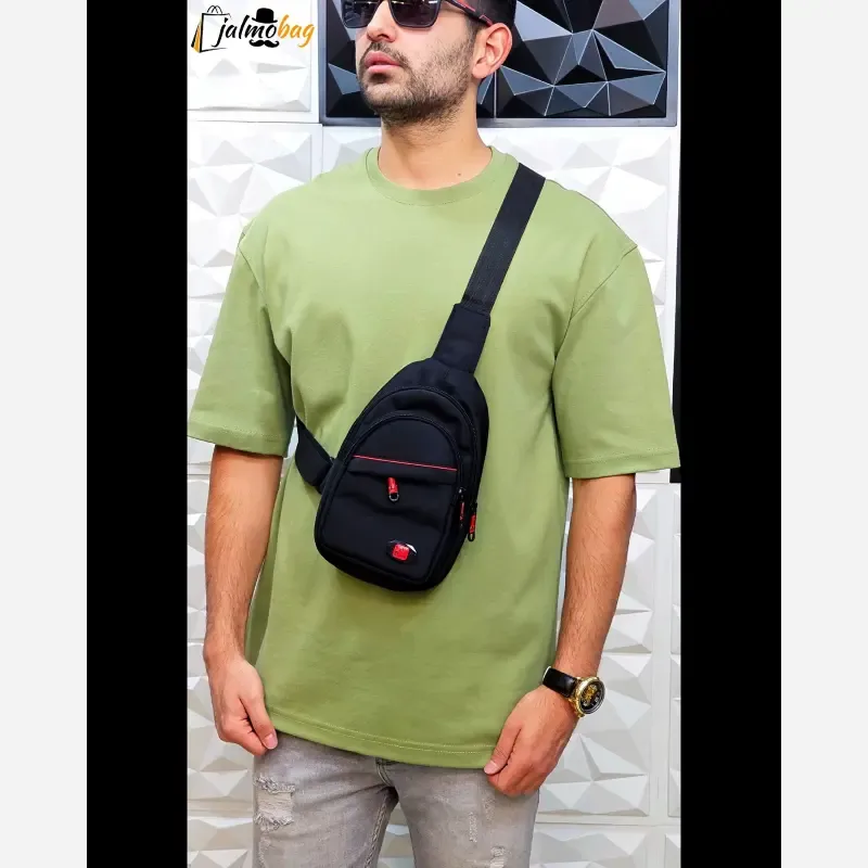 بادی بگ اسپرت کوچک جنس دیبا خارجی سه زیپ - تصویر 5