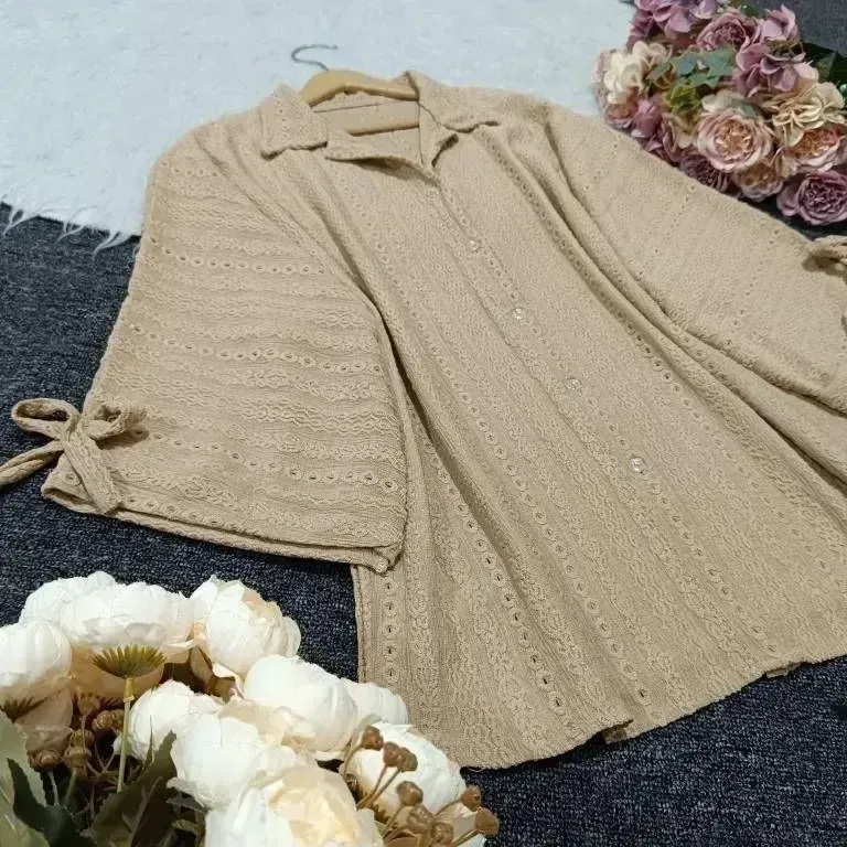 شومیز مانتویی عروسکی با جنس مراکشی و رنگهای مشکی، نسکافهای، یشمی و استخونی سایز فری 38-50 - تصویر 44